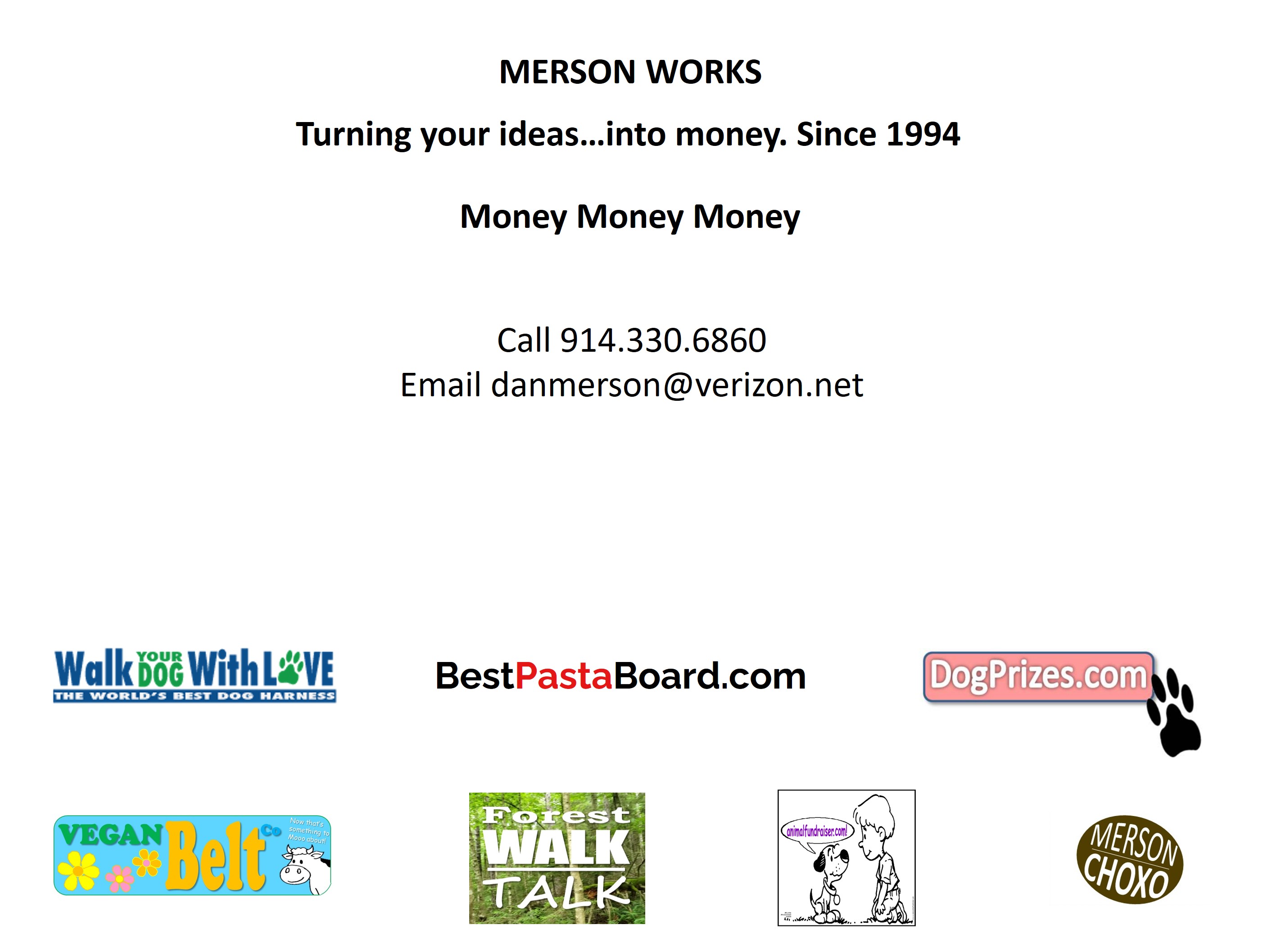 Turning your ideas into money